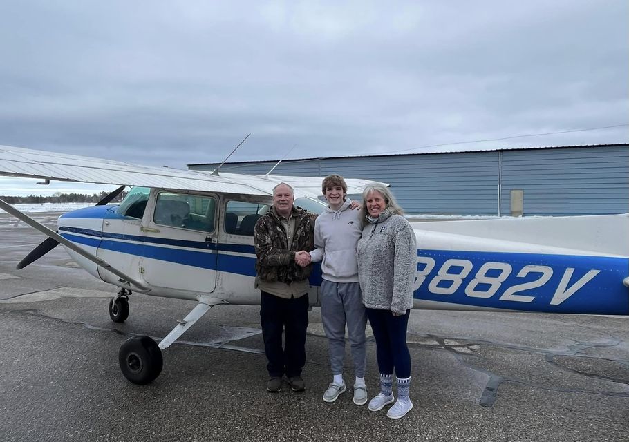 Soar! Alanson school’s aviation program receives grant to fund student pilot licenses